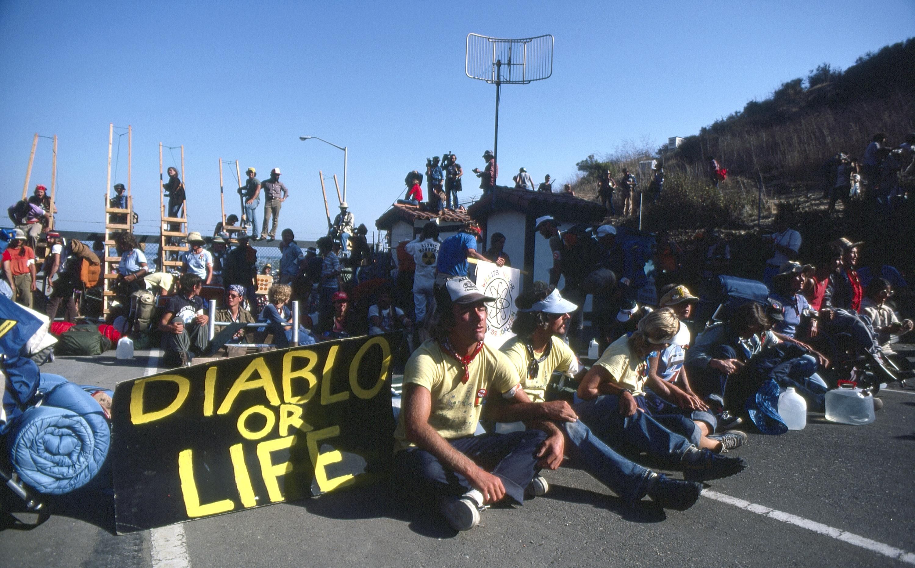 Activists protest Diablo Canyon nuclear facility