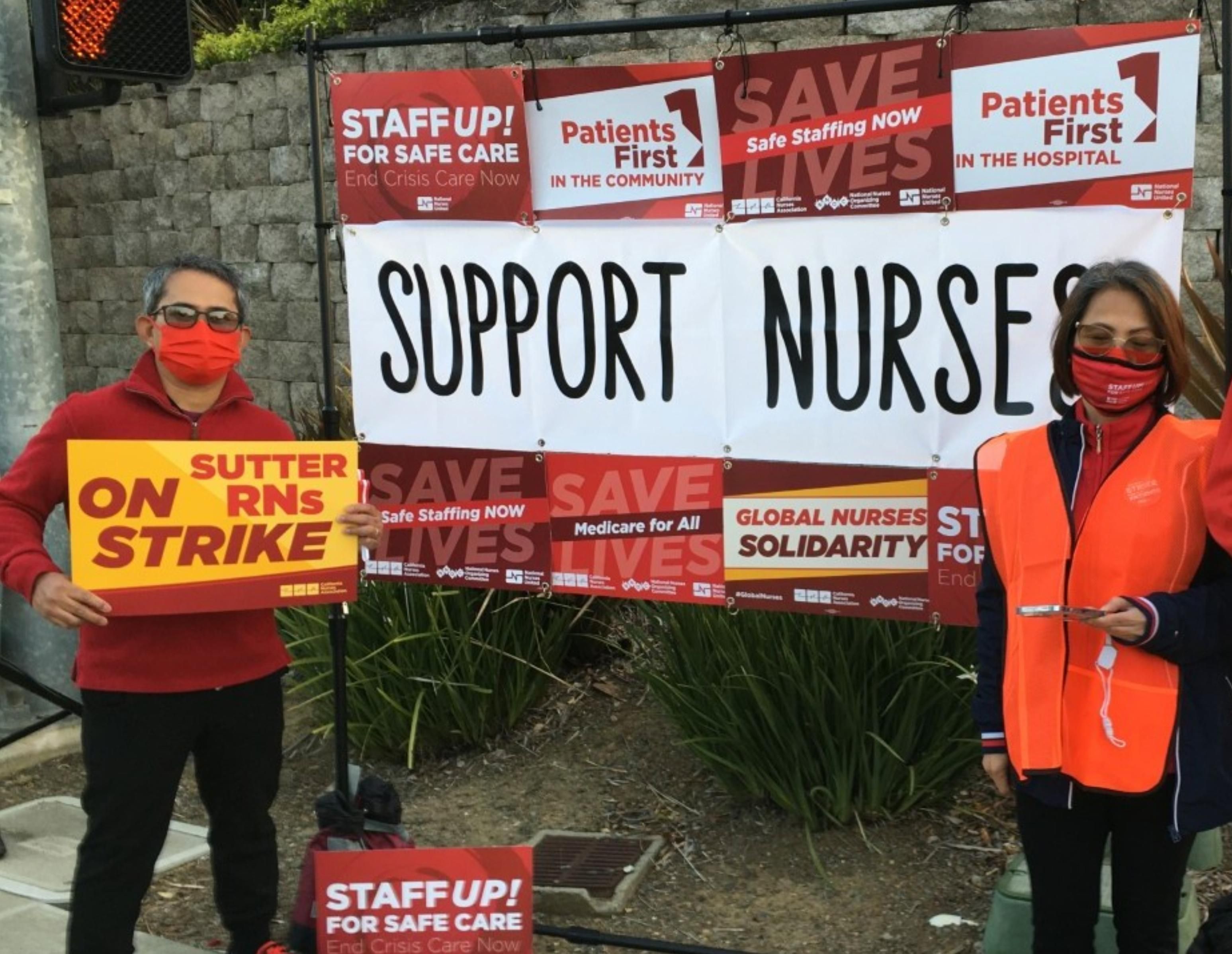 nurses' strike