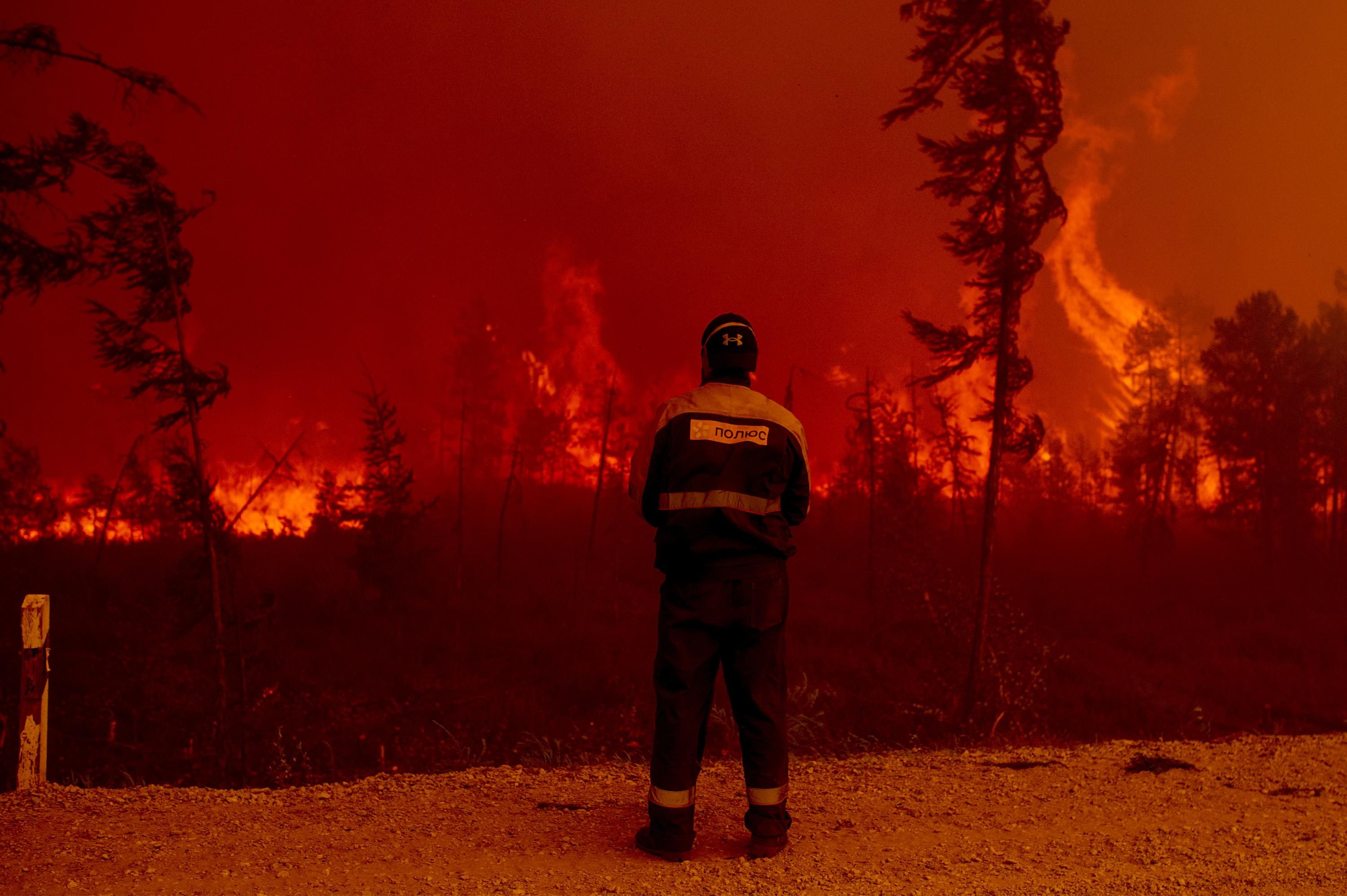 Wildfire in Russia