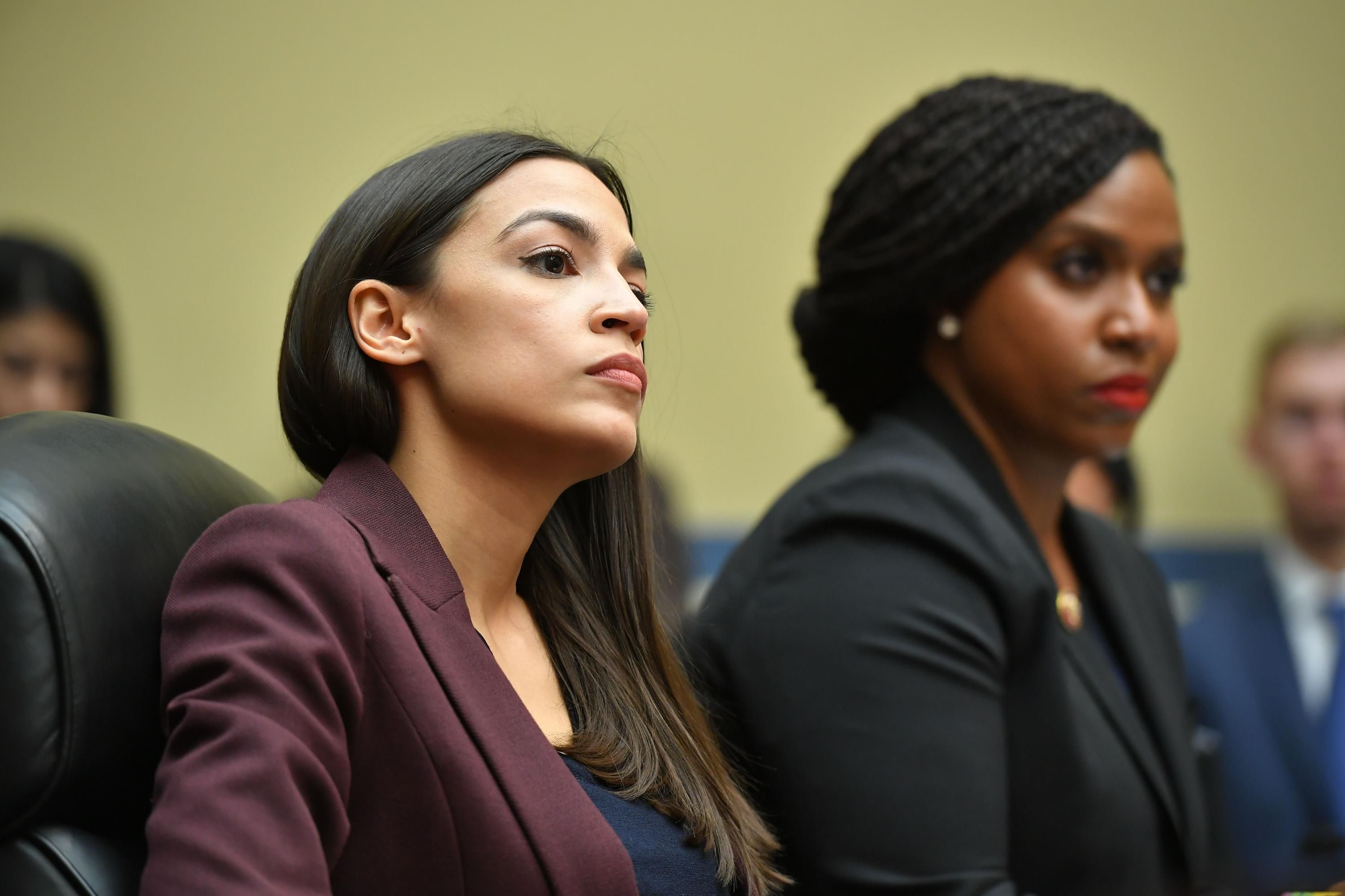 Alexandria Ocasio-Cortez and Ayanna Pressley