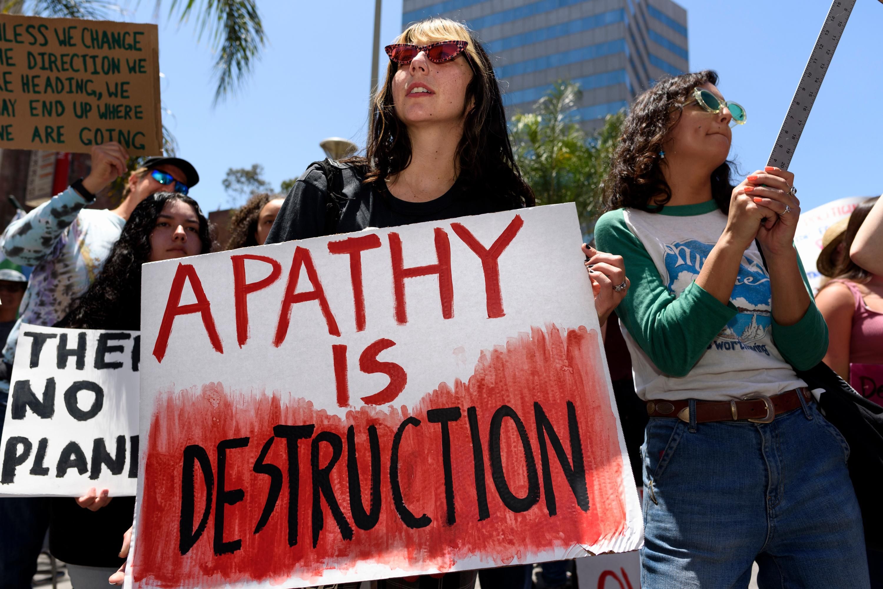 sign: apathay is destruction