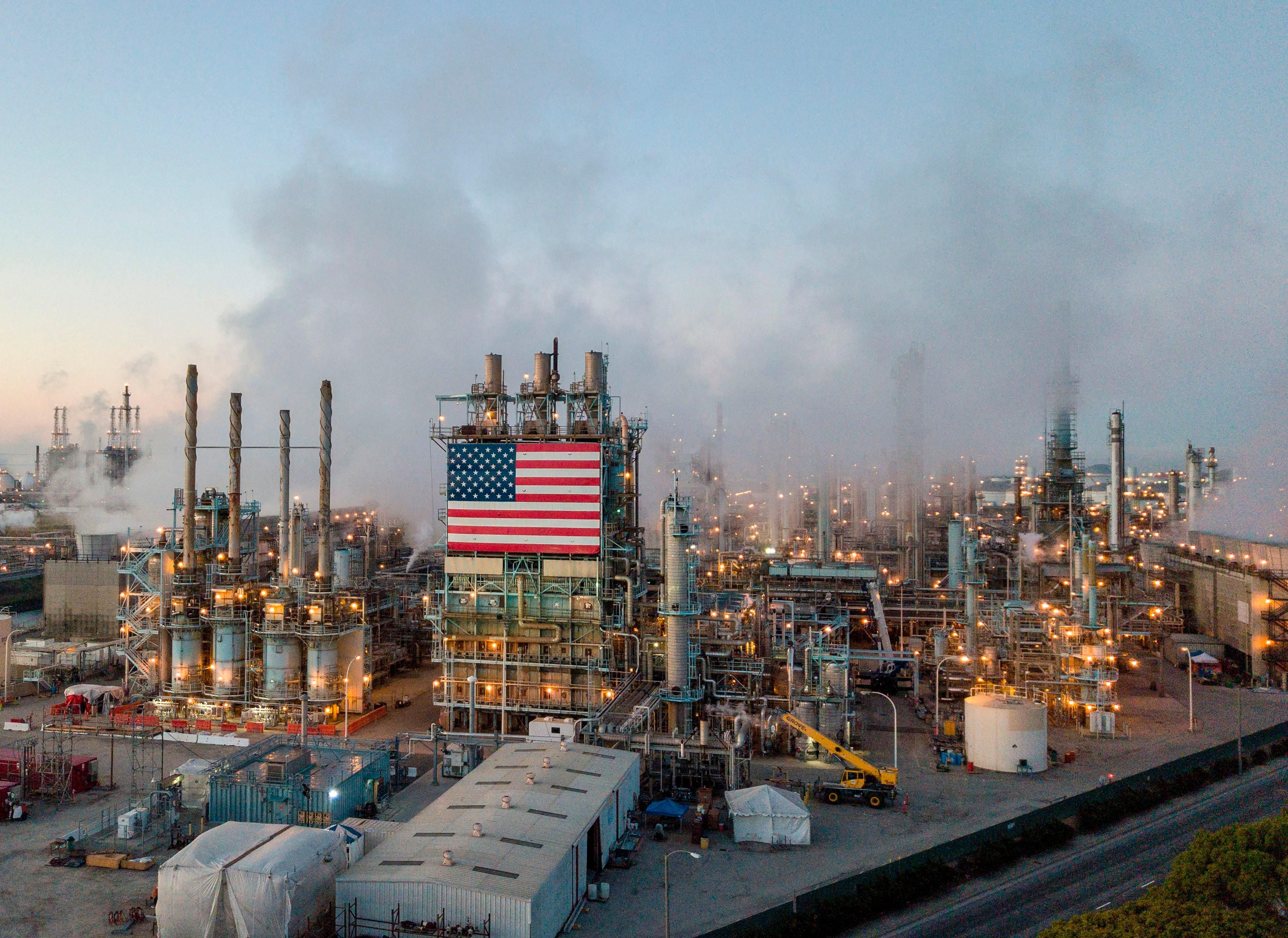 oil refinery