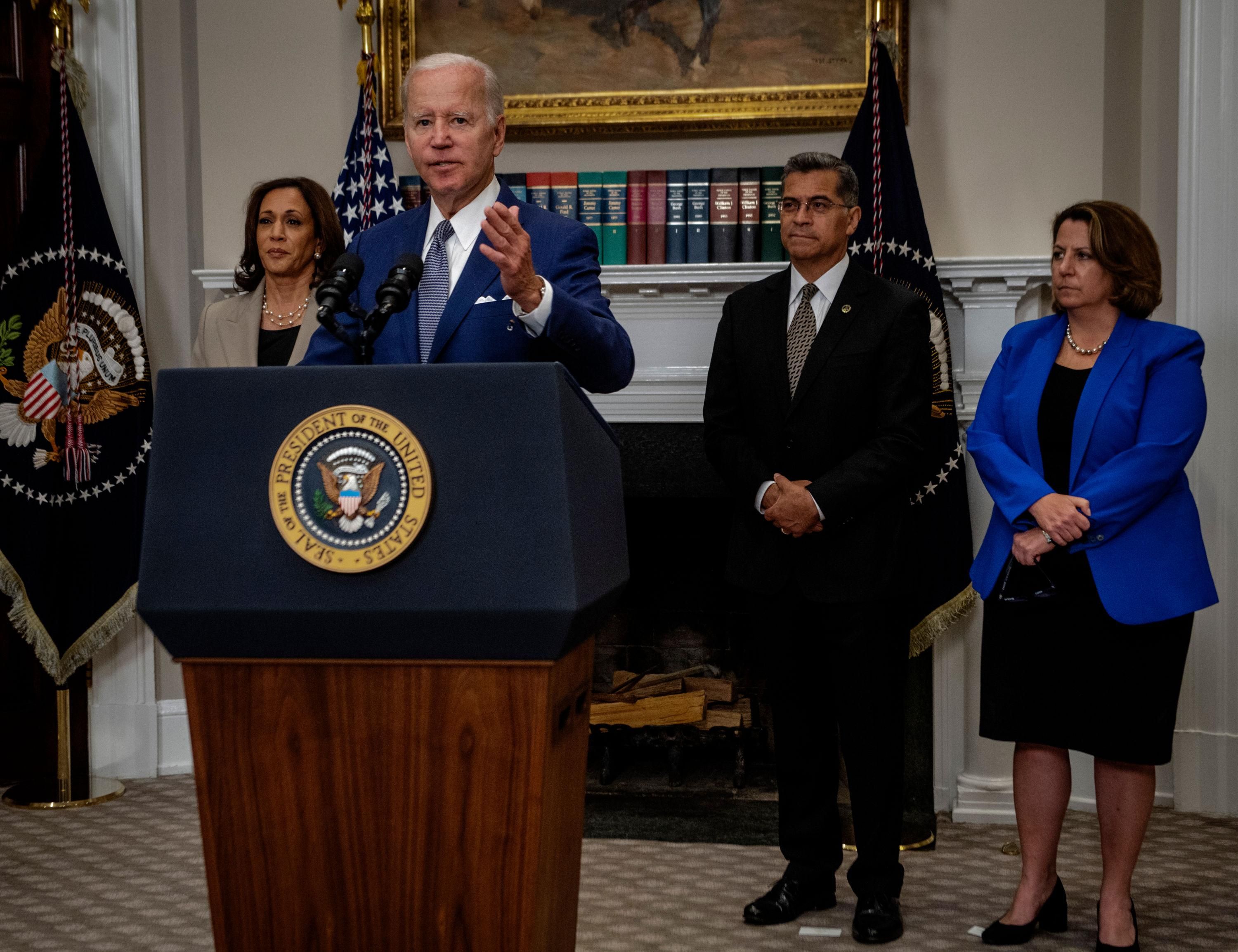 Biden speaks on abortion rights