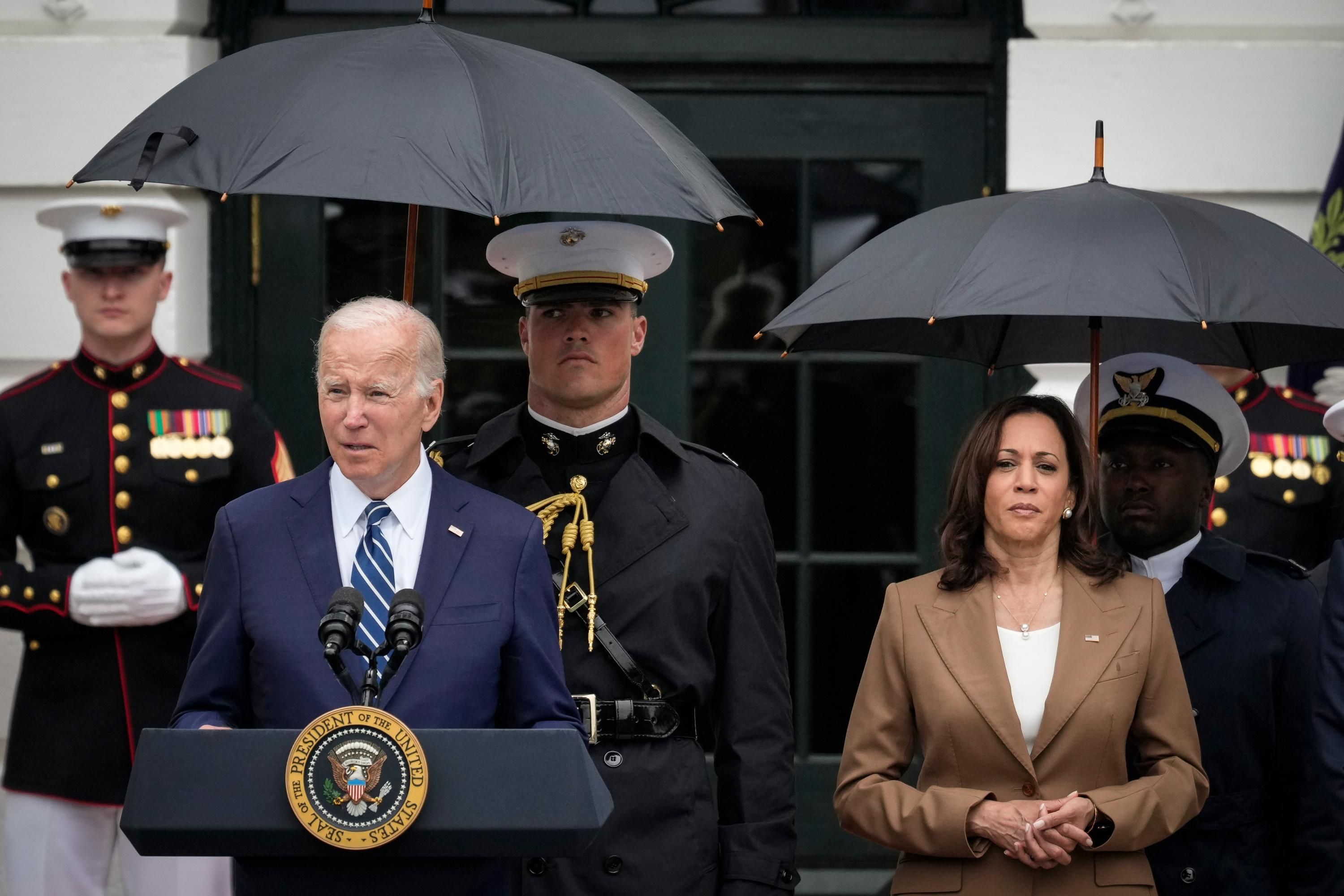 Joe Biden and Kamala Harris