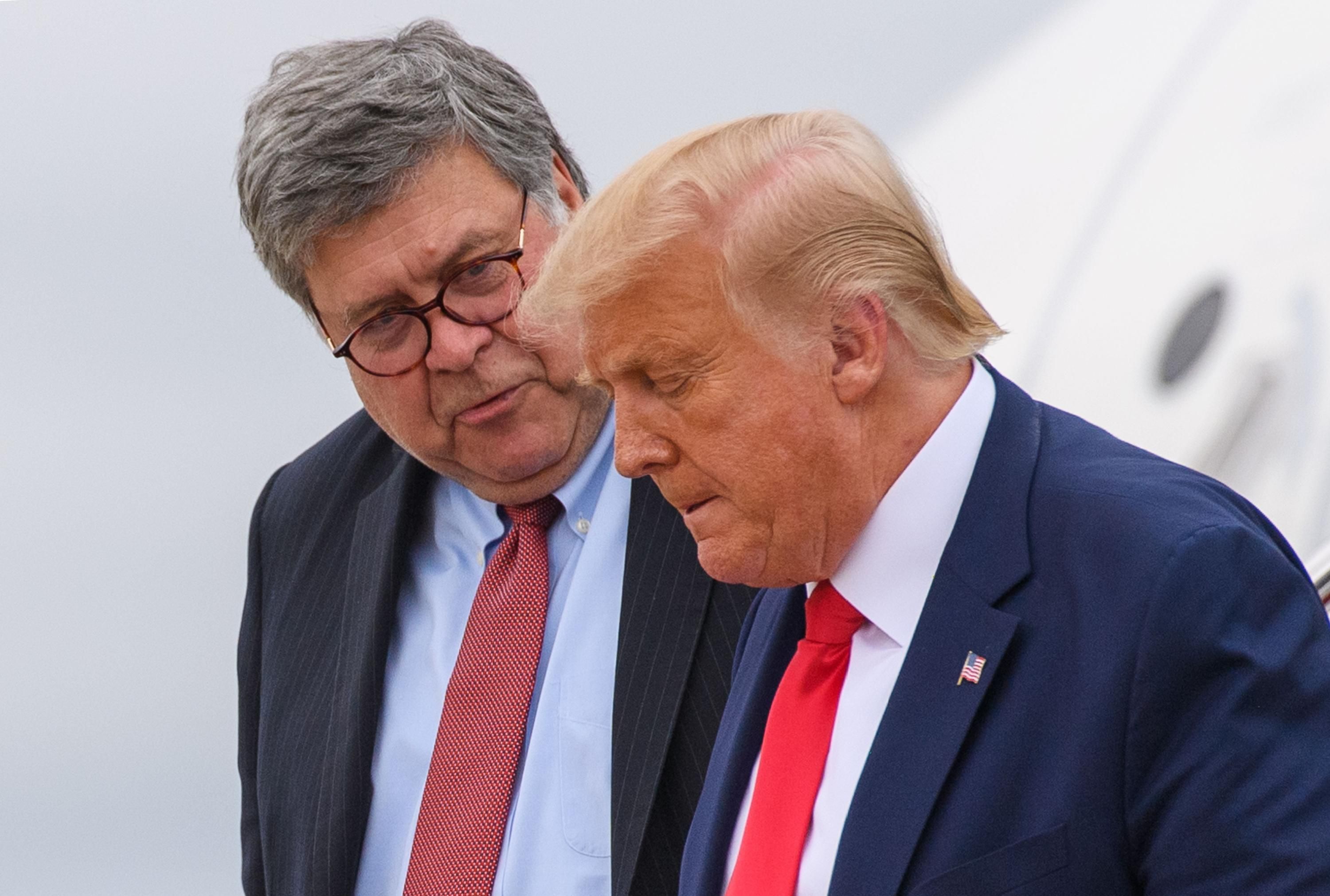 Barr and Trump