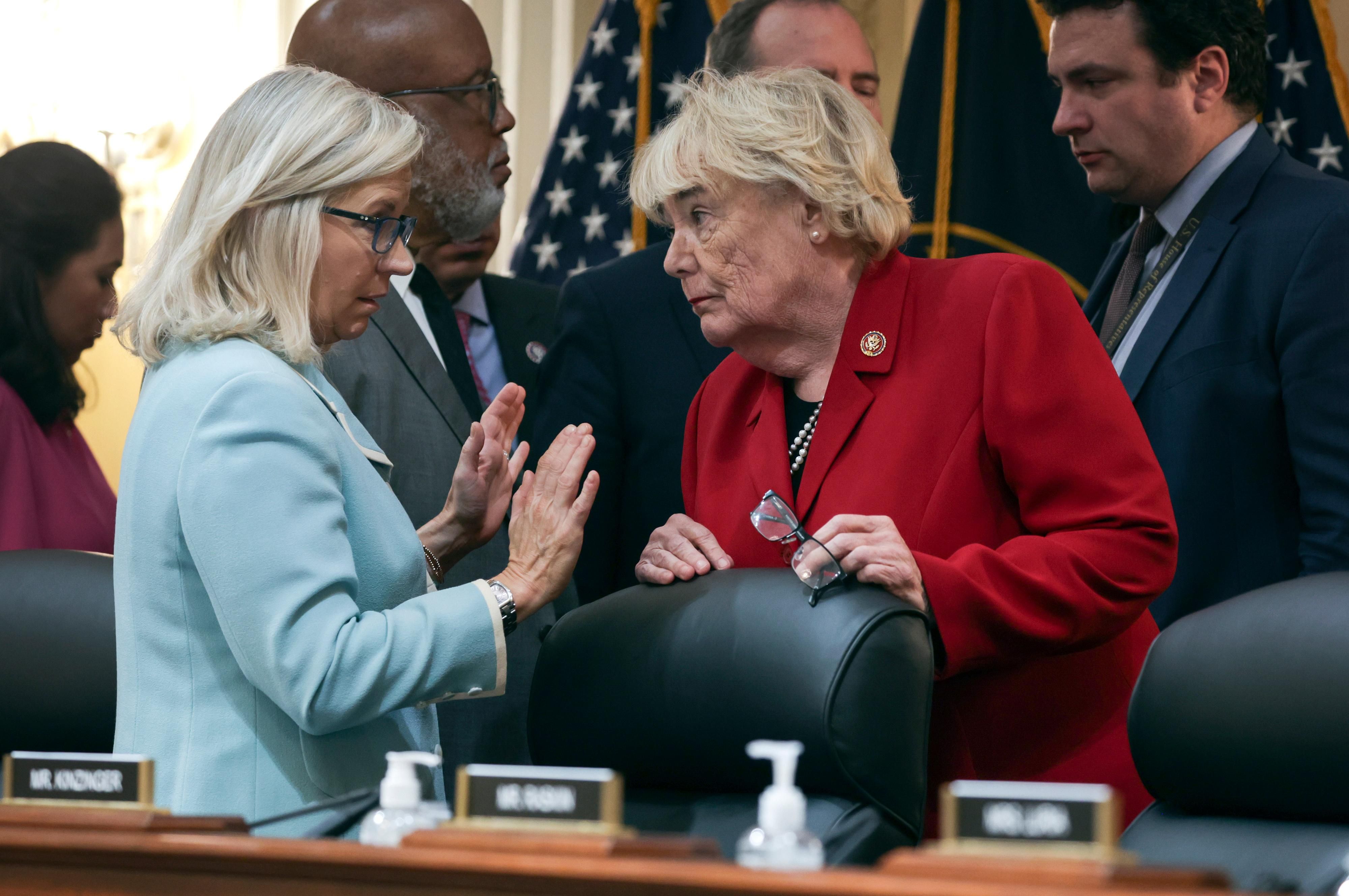 Liz Cheney Zoey Lofgren