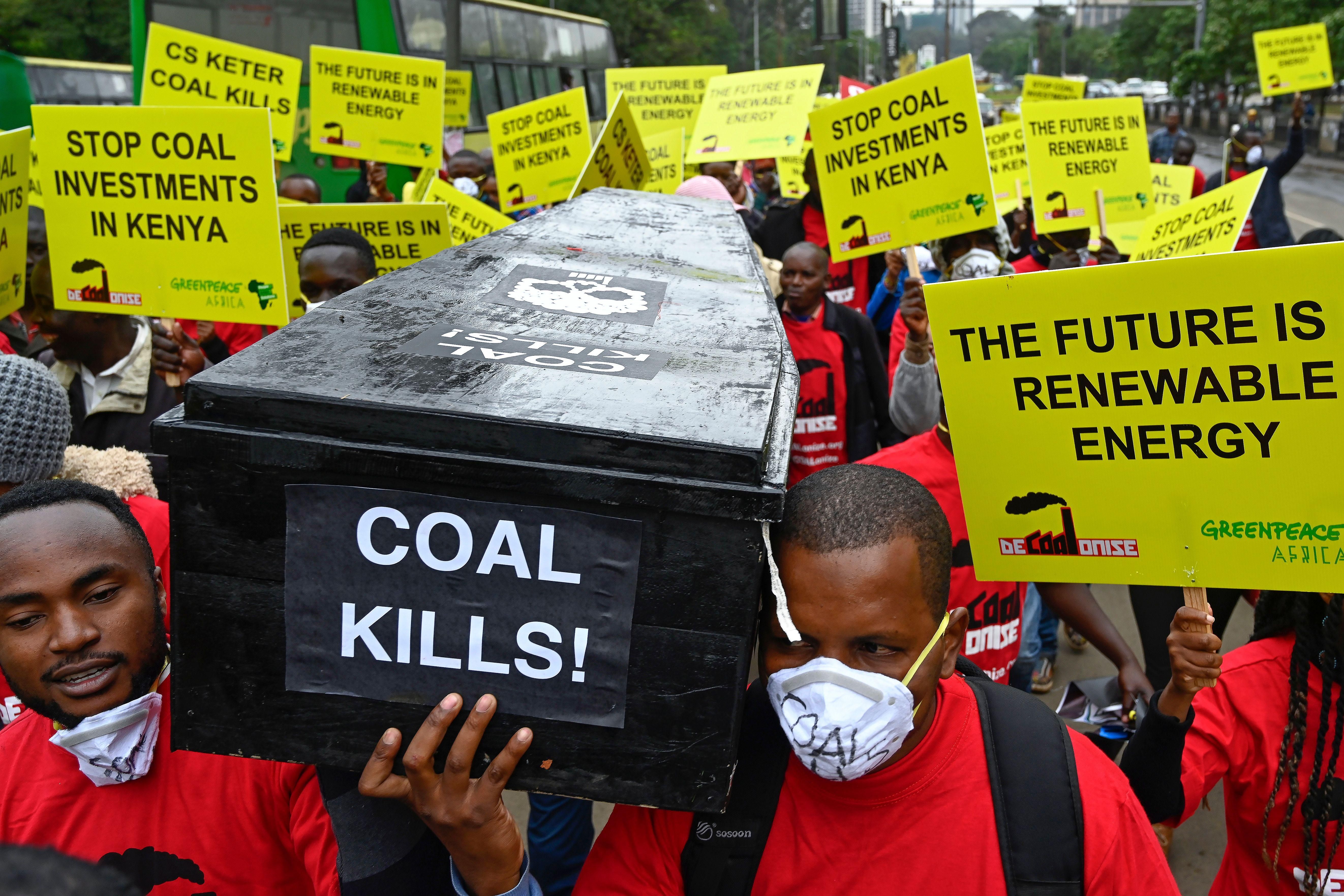Greenpeace Africa opposes coal projects