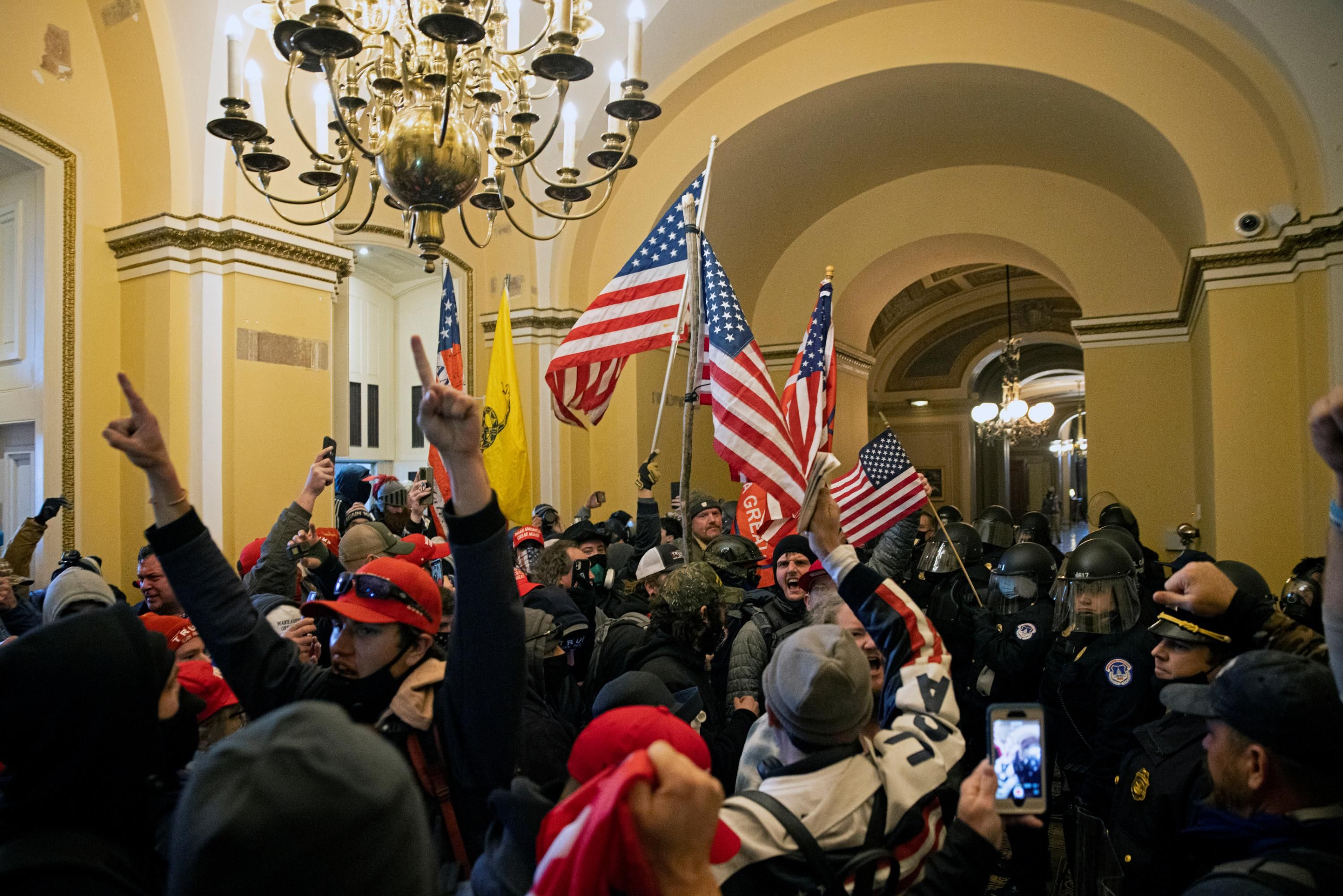 Trump supporters storm the U.S. Capitol