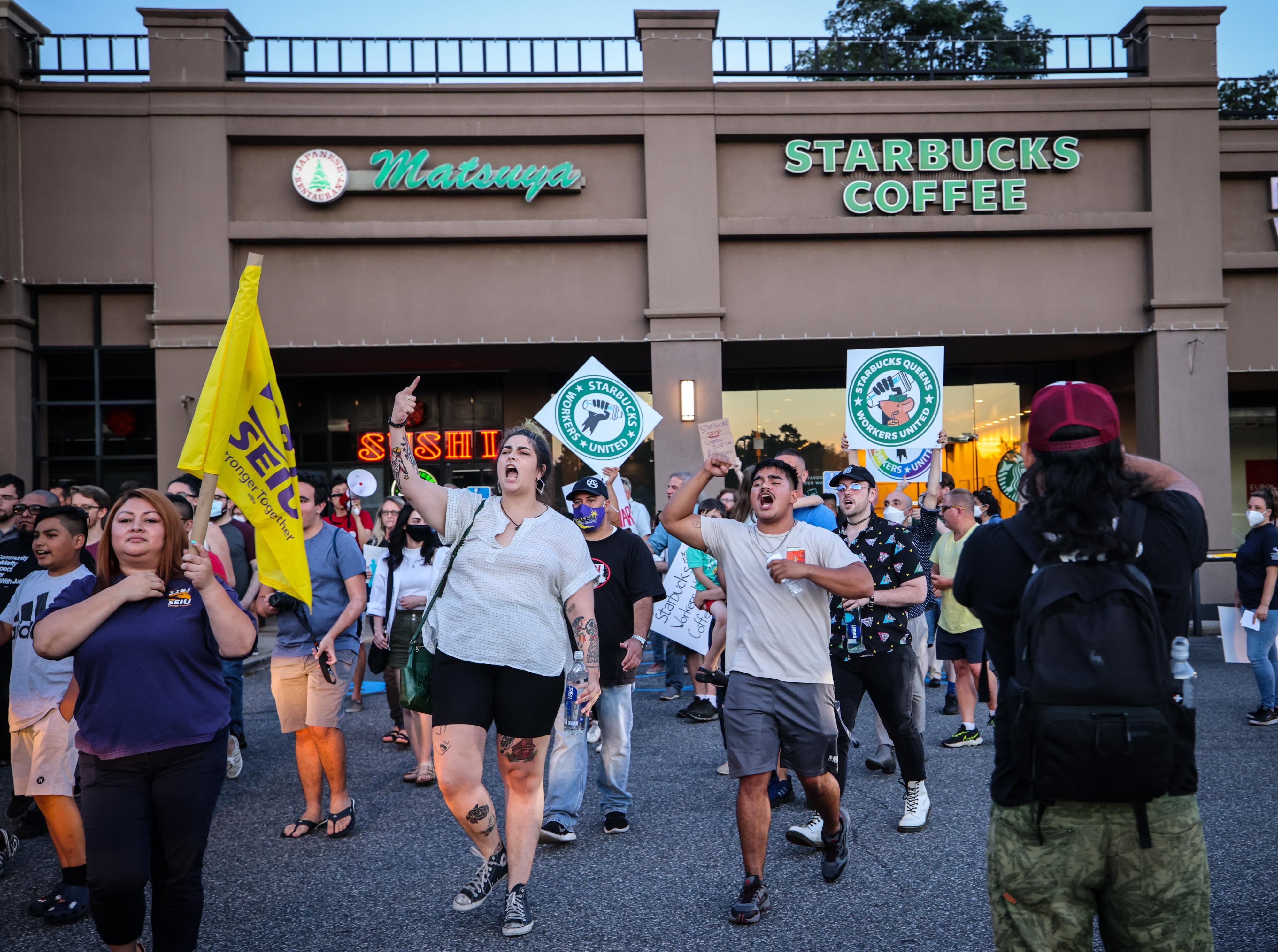 First NYC 'Just Cause' Lawsuit Targets Starbucks for UnionBusting