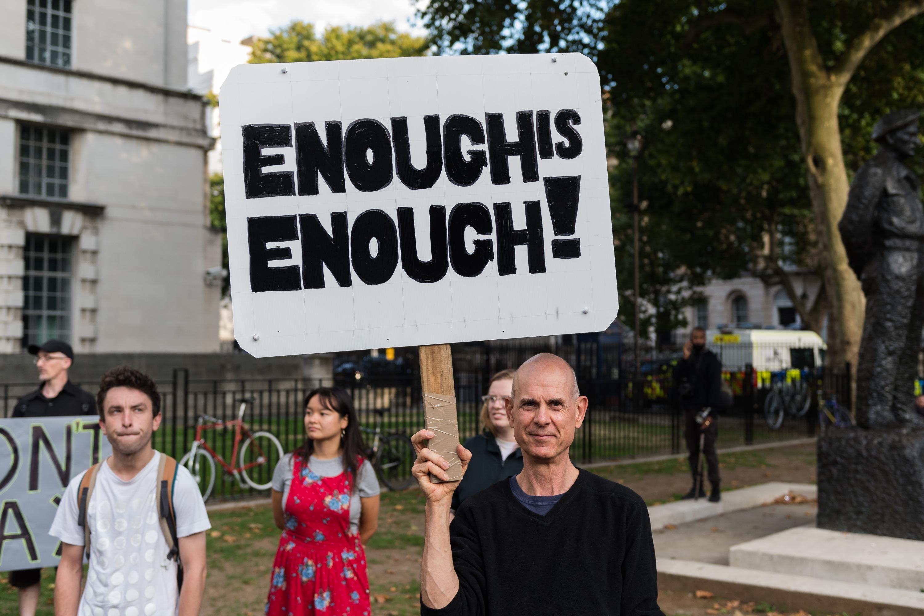 Enough Is Enough protest in UK