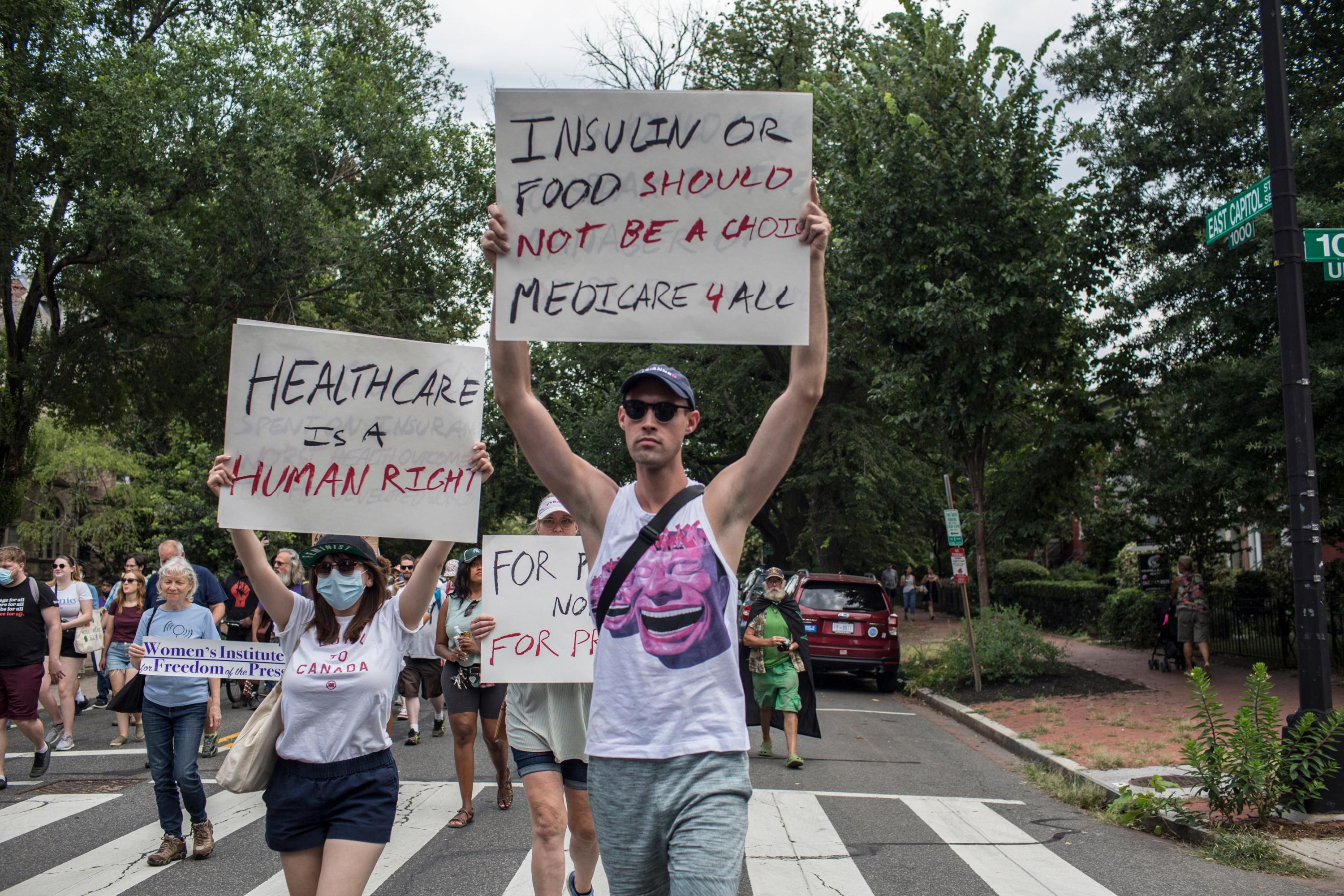 Medicare for All protest