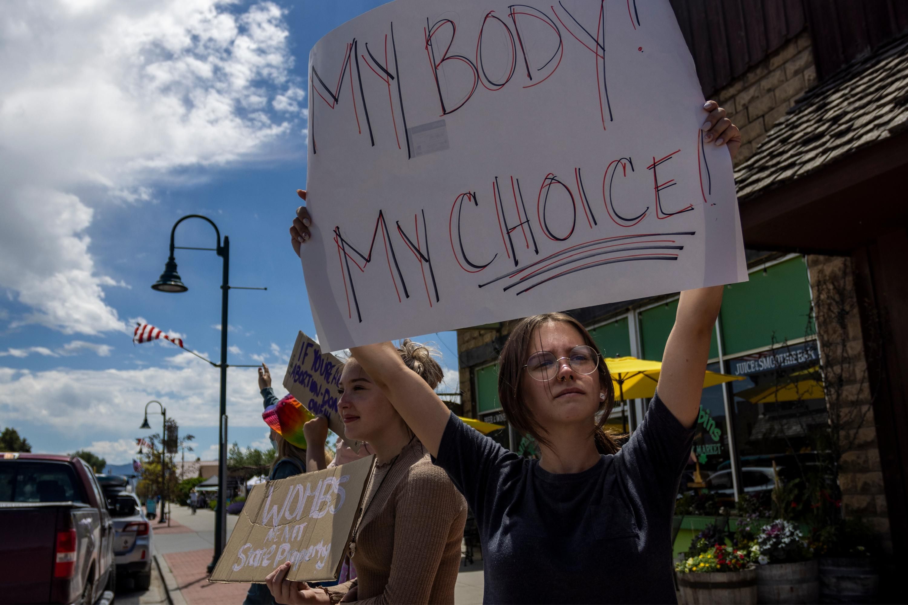 Abortion rights protest in Idaho