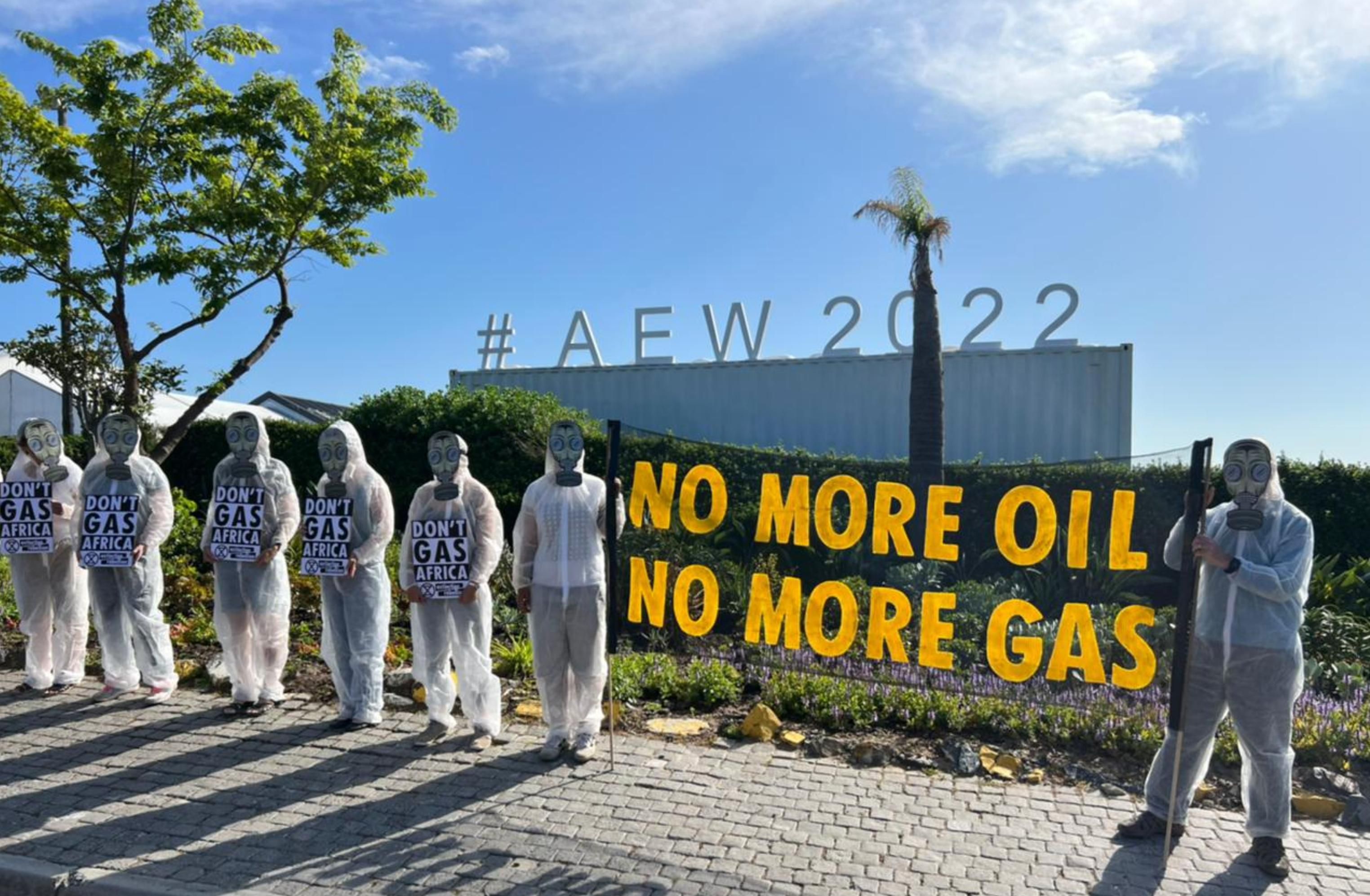 Extinction Rebellion Cape Town Africa Energy Week 2022 