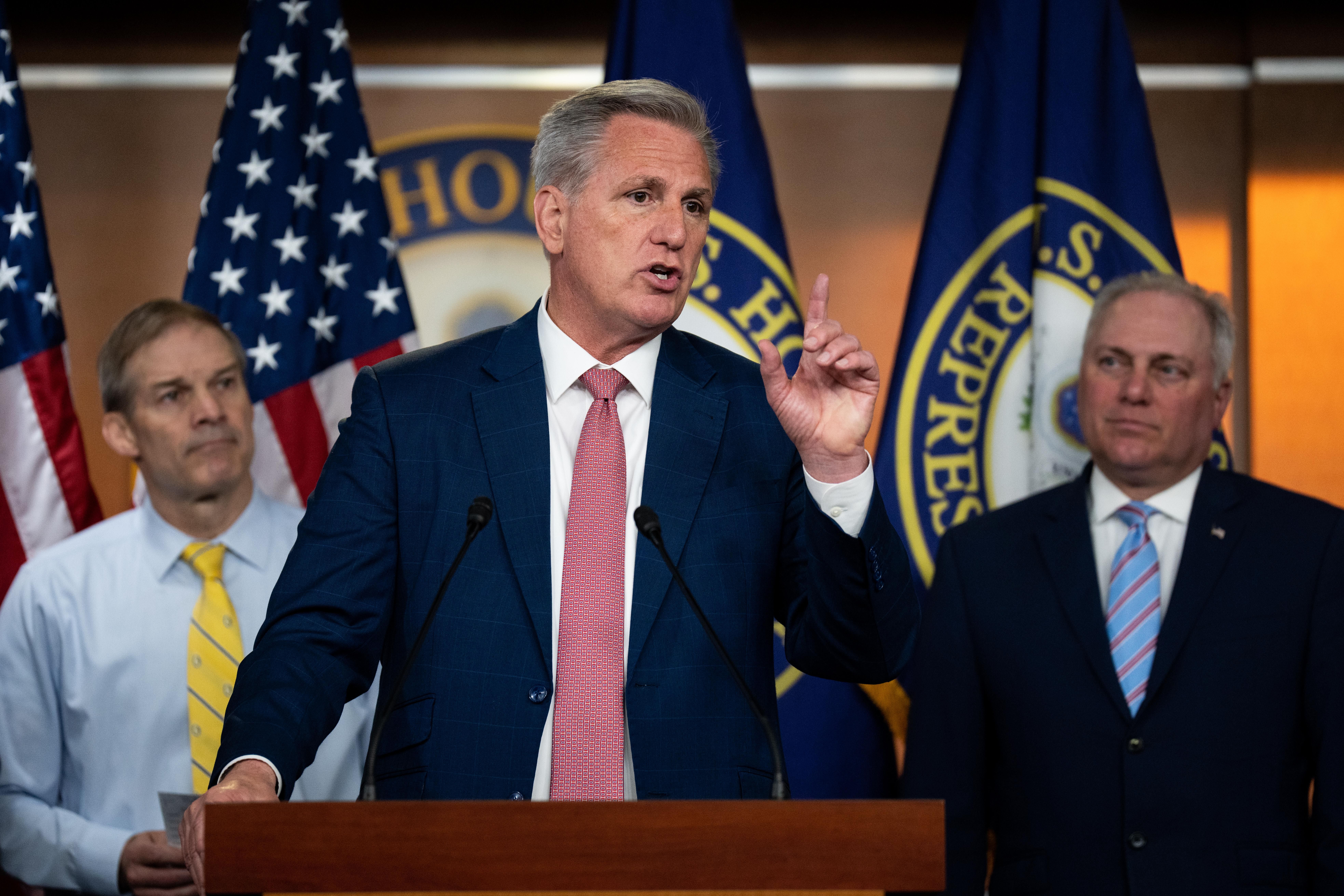 GOP Reps. Jordan, McCarthy, and Scalise