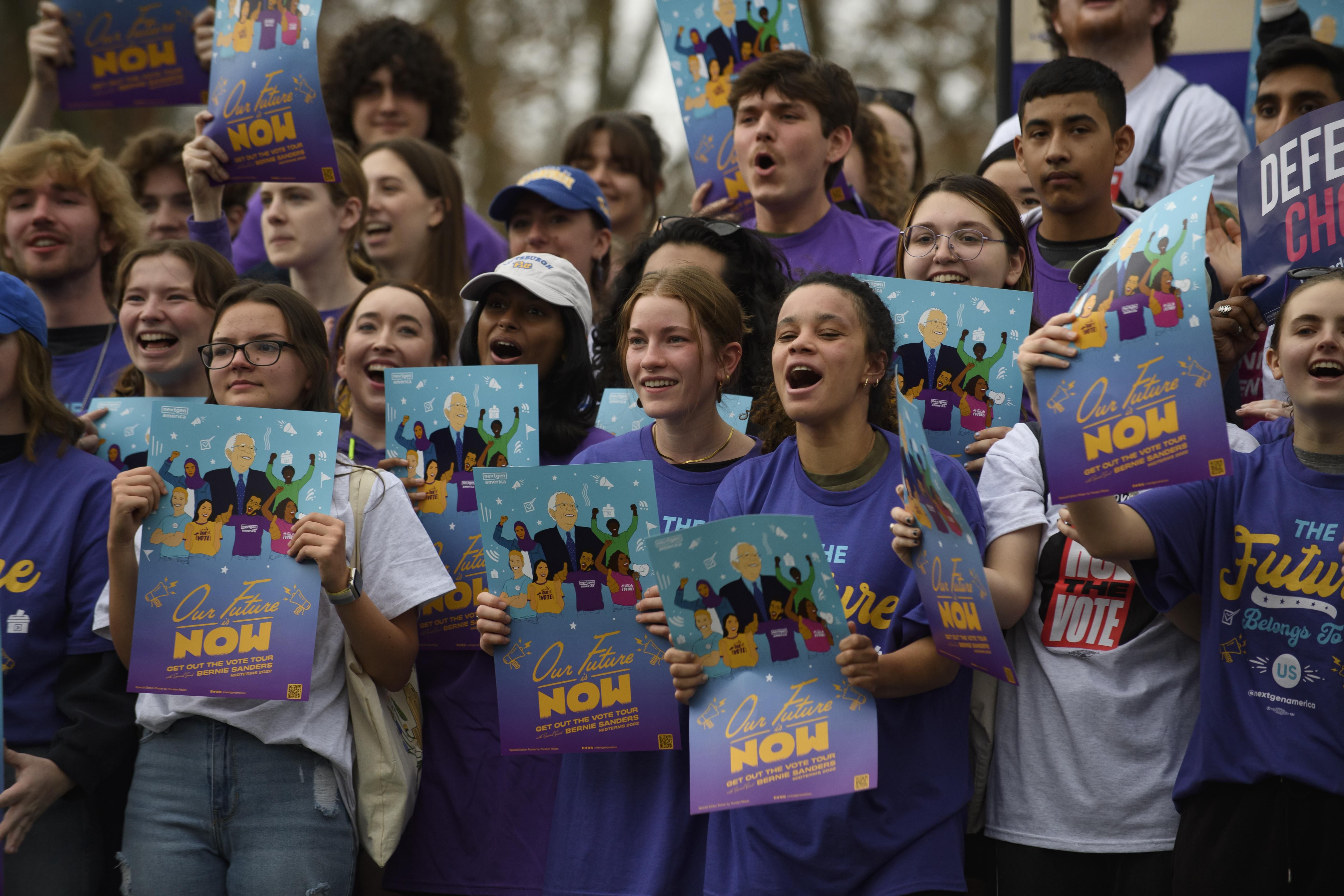 Youth voters ahead of the 2022 midterm election