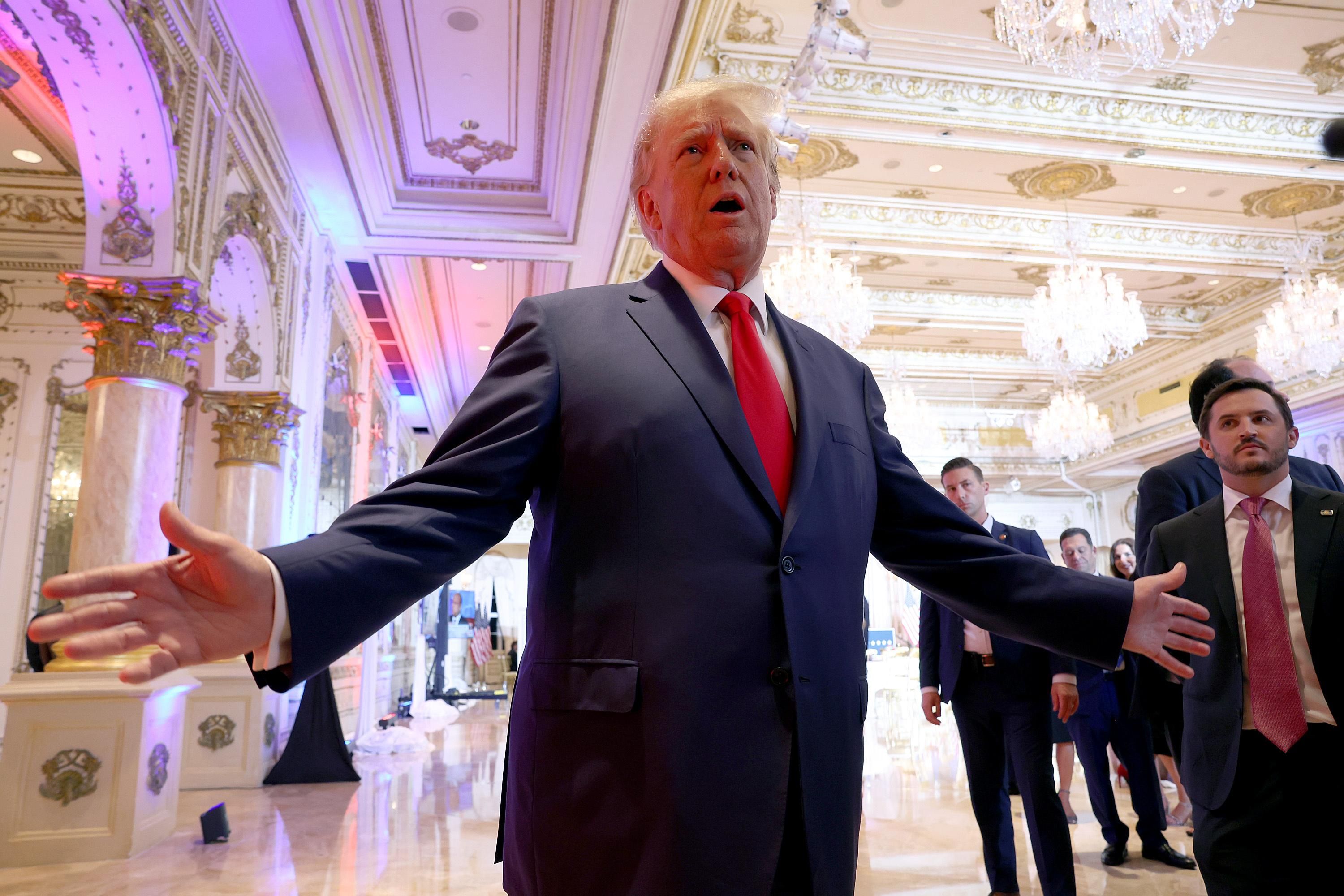 Donald Trump speaks 