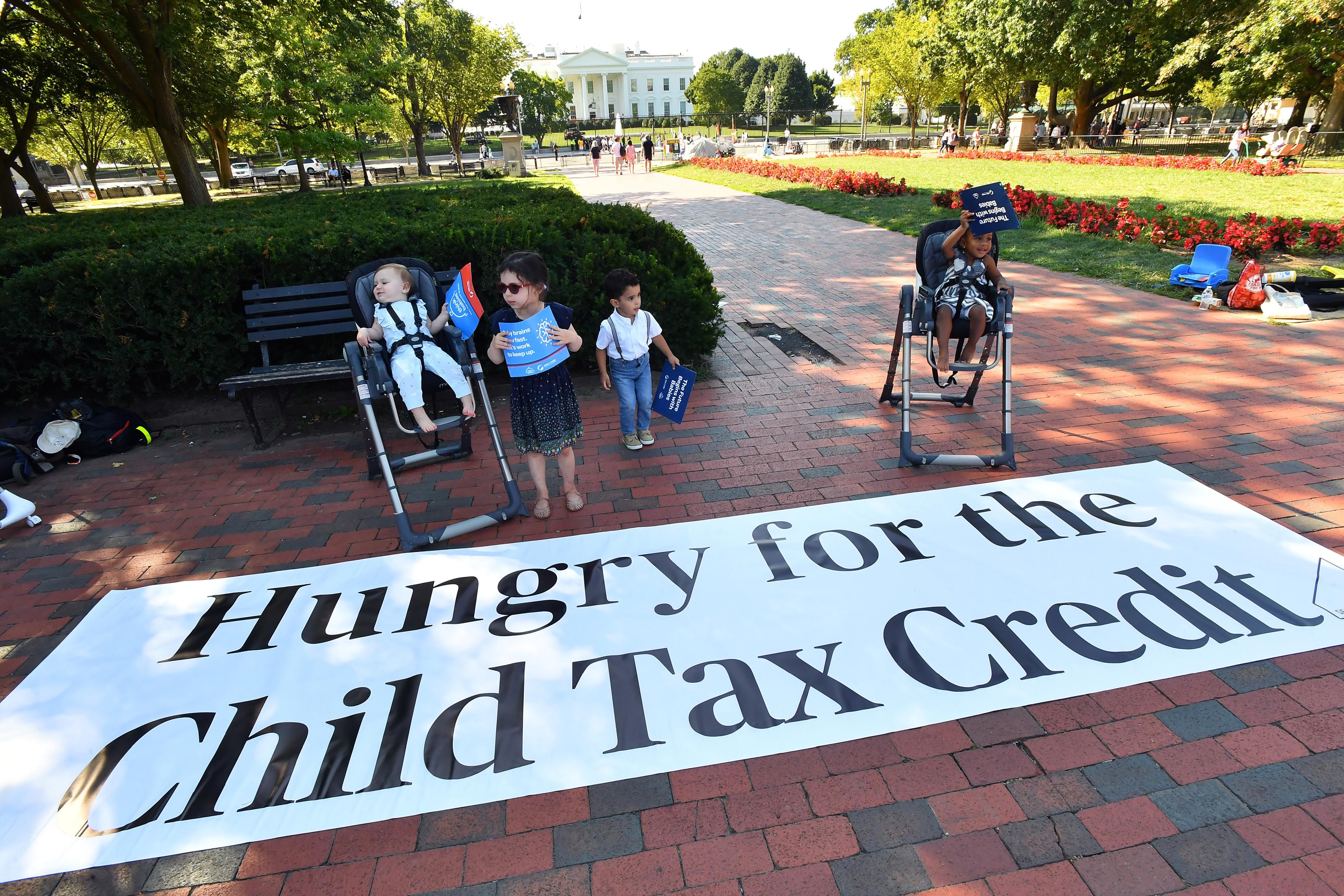 Child Tax Credit protest