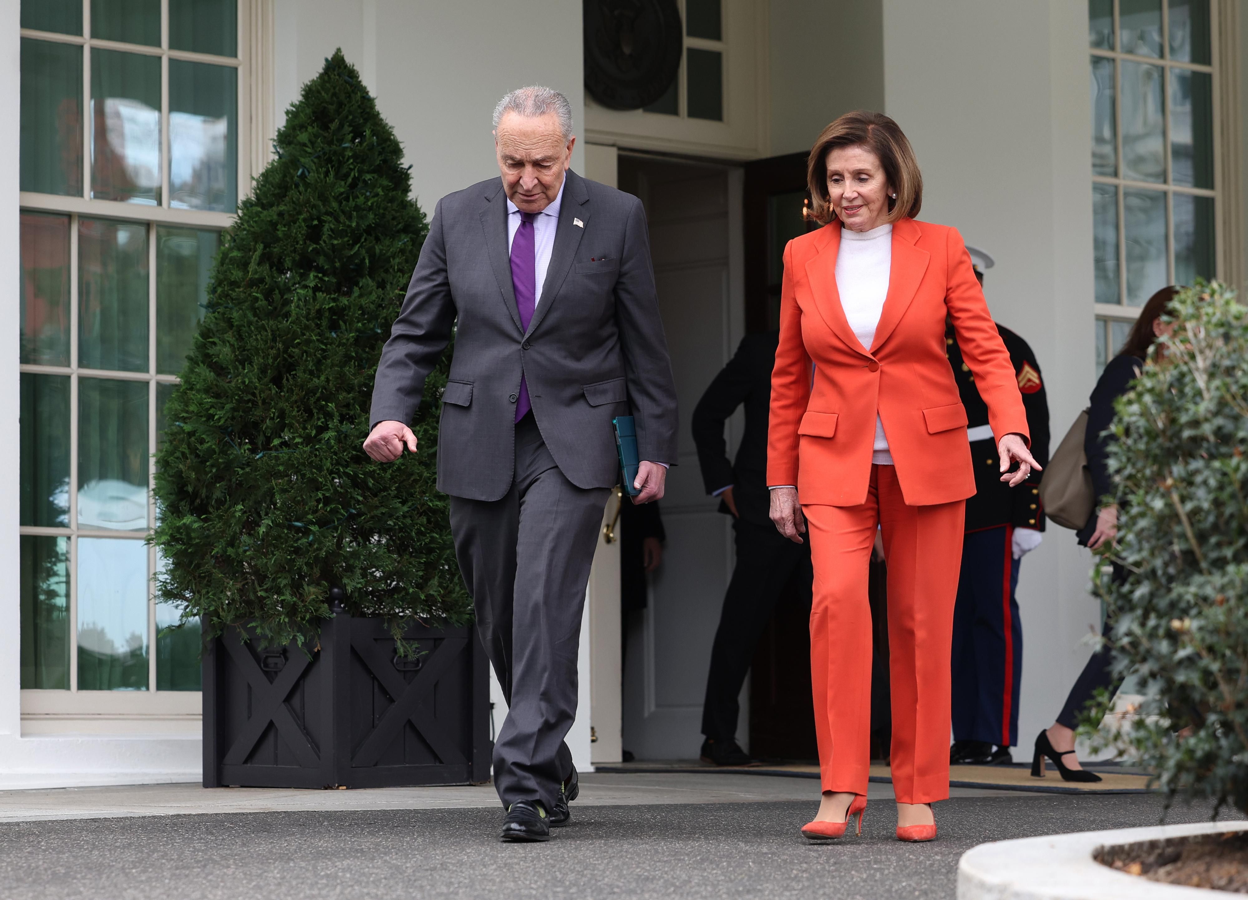 Chuck Schumer and Nancy Pelosi
