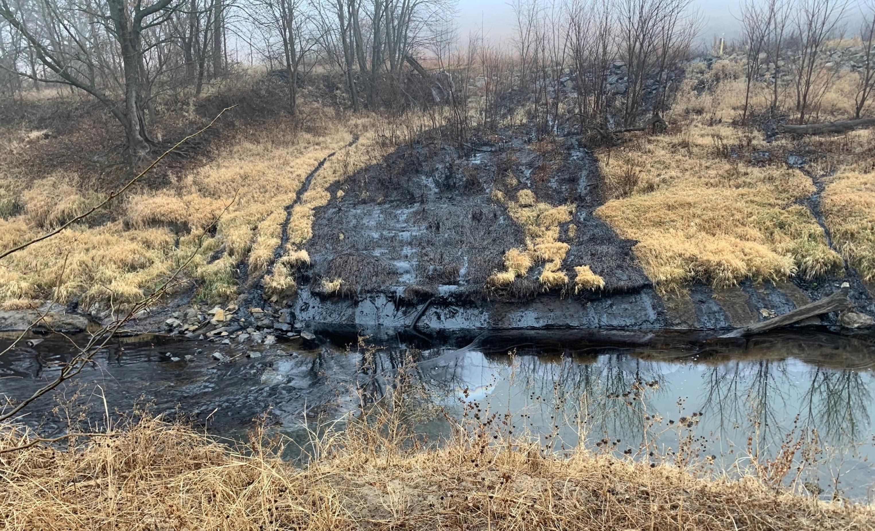 Keystone Pipeline spill Kansas 12/2022