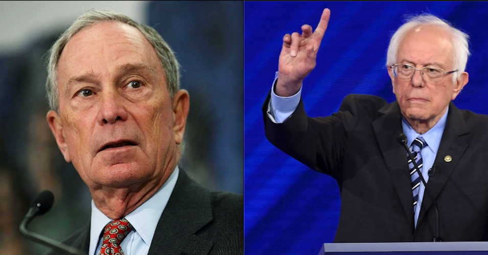 Former New York City Mayor Michael Bloomberg and Sen. Bernie Sanders (I-Vt.) appear headed for a collision course in the 2020 Democratic presidential primary. 