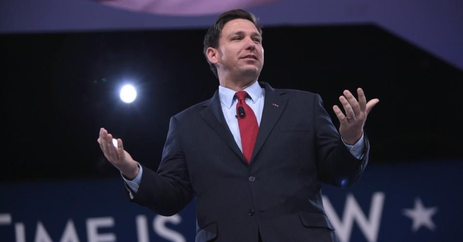 Gov. Ron DeSantis of Florida is proposing an expansion to the state's controversial "stand your ground" law. (Photo: Gage Skidmore/Flickr/cc)