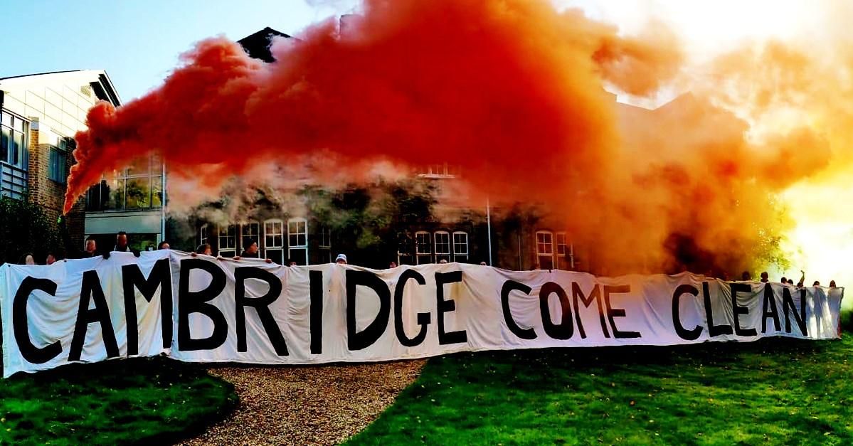 After a five-year campaign, Cambridge Unviersity on Thursday agreed to divest from the fossil fuel industry. (Photo: Zero Carbon Cambridge)