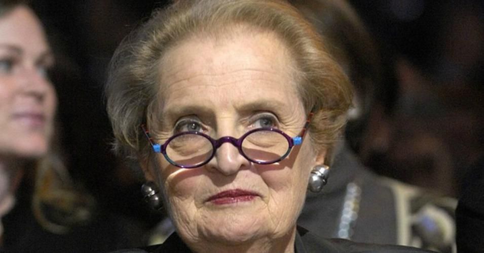 Madeleine Albright served as secretary of state under President Bill Clinton. (Photograph: Chip East/Reuters )