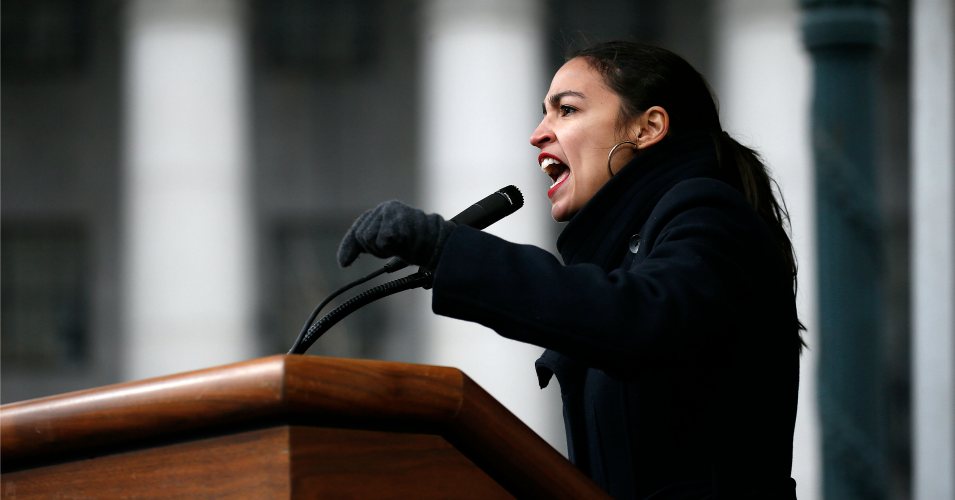 Rep. Alexandria Ocasio-Cortez (D-N.Y.) attends Women's March 2019 on January 19, 2019 in New York City. 