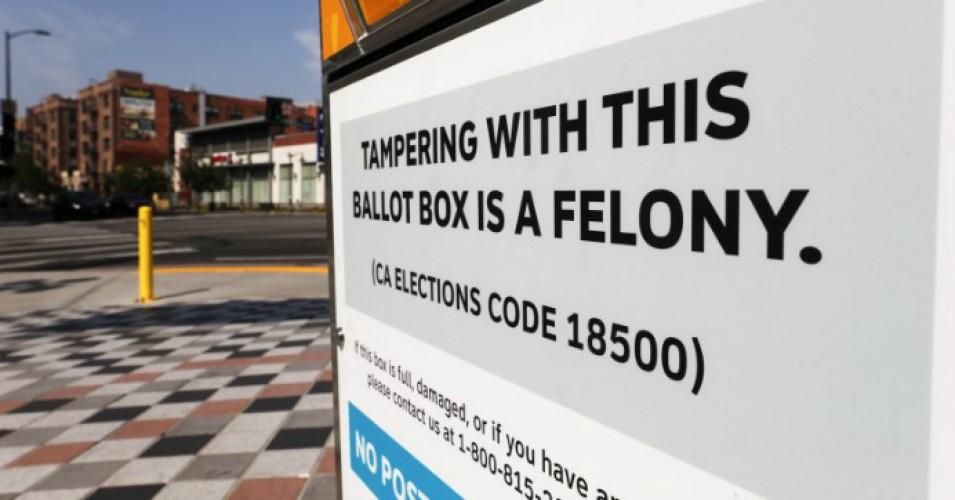 California Republicans are doubling down on defying a cease and desist order regarding bogus ballot boxes placed in three counties. (Photo: Mario Tama/Getty Images) 
