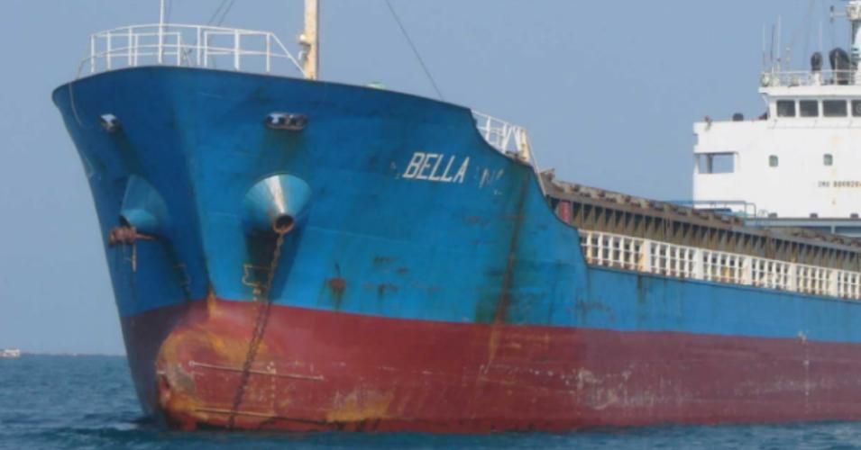 The U.S. government seized the cargo of four ships, including the Bella, the U.S. Justice Department confirmed Friday. (Photo: DOJ)
