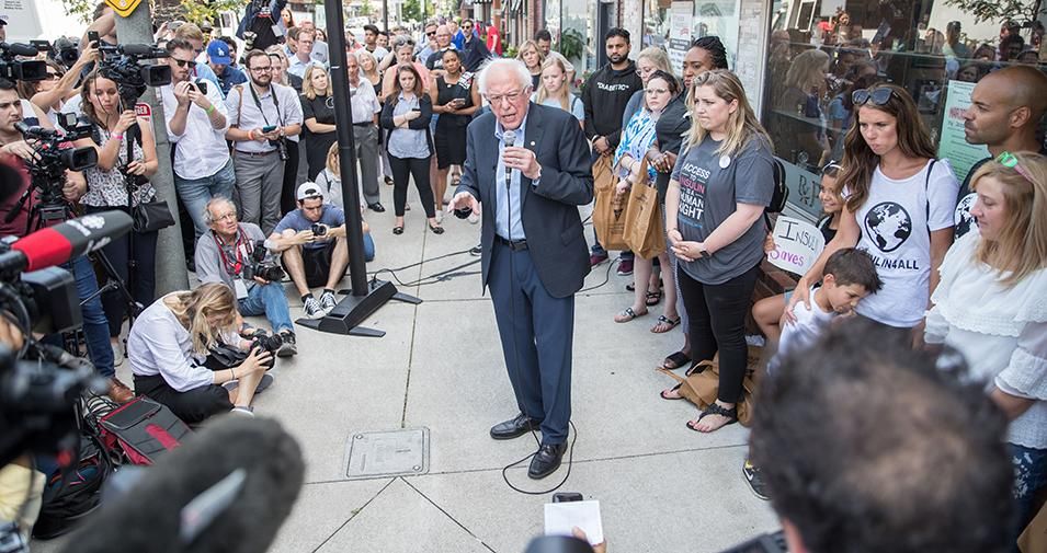'People are Dying' Bernie Sanders Heads to Canada With an Insulin Caravan