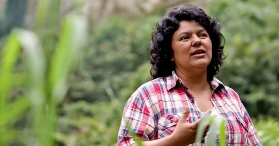 Indigenous and environmental leader Berta Cáceres was murdered in her home in Honduras on March 2, 2016. (Photo: Goldman Enviornmental Foundation)