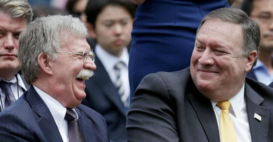 National Security Adviser John Bolton and Secretary of State Mike Pompeo