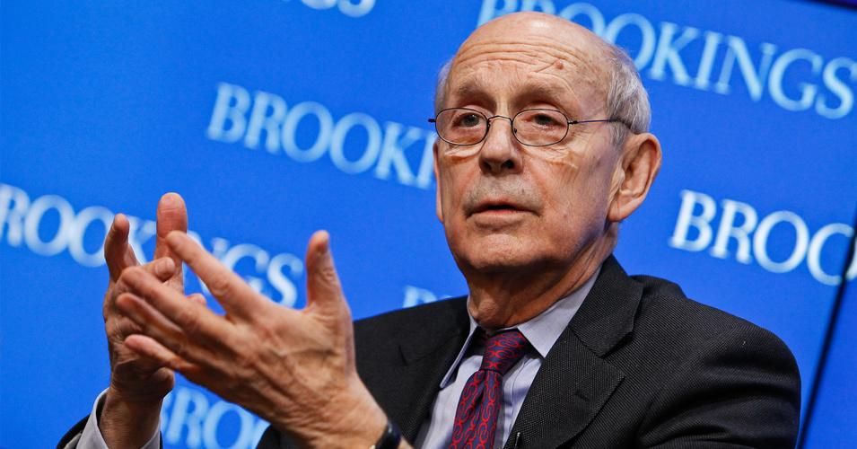 U.S. Supreme Court Justice Stephen Breyer speaks at the Brookings Institution on January 21, 2016. (Photo: Paul Morigi/Brookings Institution/Flickr/cc)