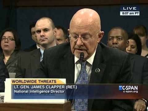 During a January hearing, Senator Wyden had asked director of national intelligence James Clapper whether or not queries had been made into the communications of Americans. (Photo: CSPAN)