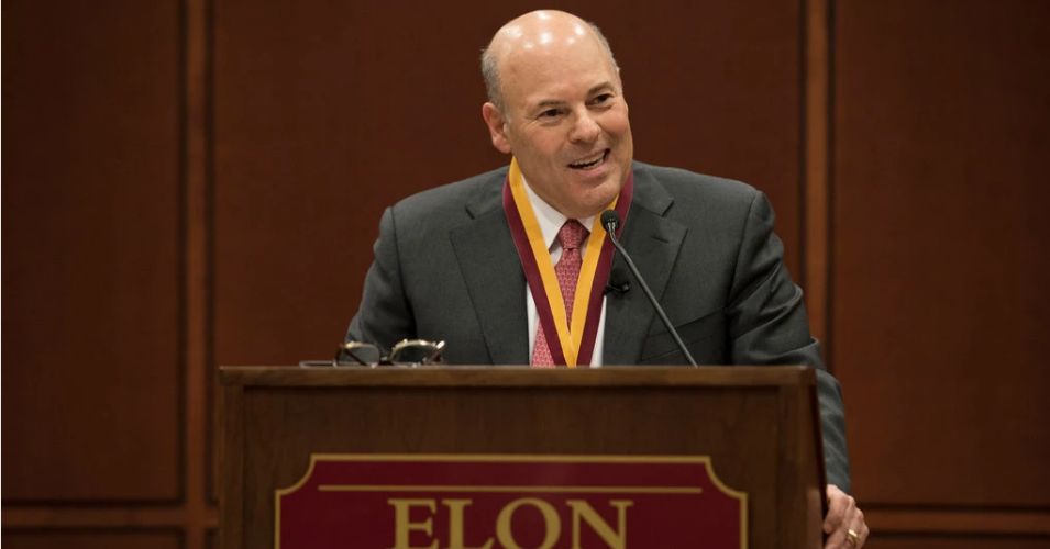 Louis DeJoy, the Republican Party megadonor tapped to be Postmaster General of the U.S. Postal Service earlier this year, is accused of illegally reimbursing employees at his logistics company for donations to GOP causes or candidates which he urged them to make. (Photo: Elon University)