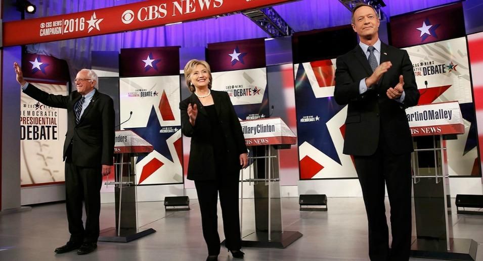 The second Democratic debate was buried in a Saturday evening television slot. (Photo: Jim Young/ Reuters)