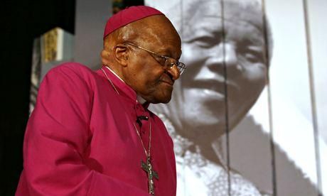 Desmond Tutu: 'We have allowed the interests of capital to outweigh the interests of human beings and our Earth.' (Photograph: AFP/Getty Images)
