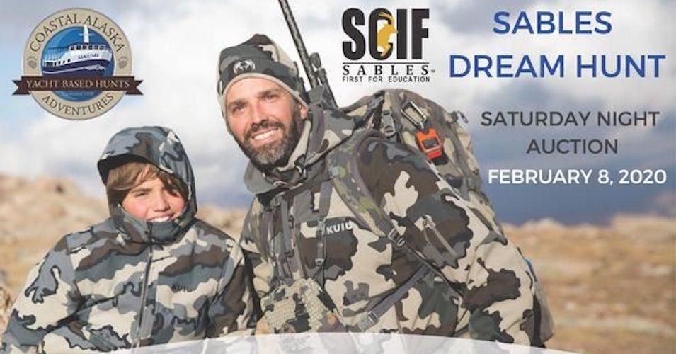 A hunting group is auctioning off a hunting trip with Donald Trump Jr.