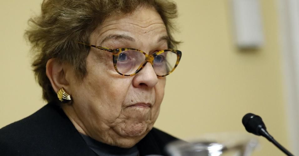 Rep. Donna Shalala (D-Fla.) speaks during a House Rules Committee hearing on the impeachment against President Donald Trump on December 17, 2019.