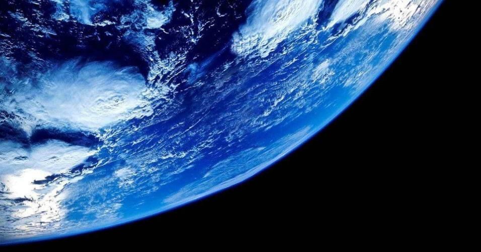 Earth photographed from space