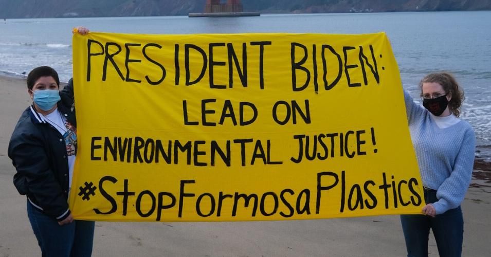 Environmental justice campaigners across the country have spoken out against the proposed Formosa Plastics Complex in Louisiana. (Photo: Louisiana Bucket Brigade/Twitter)