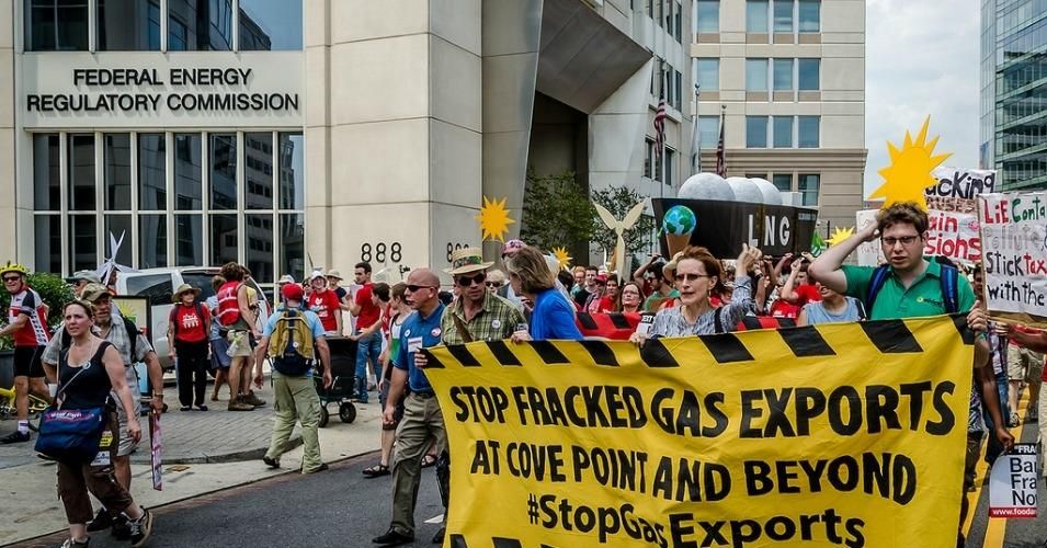  anti-fracking protesters