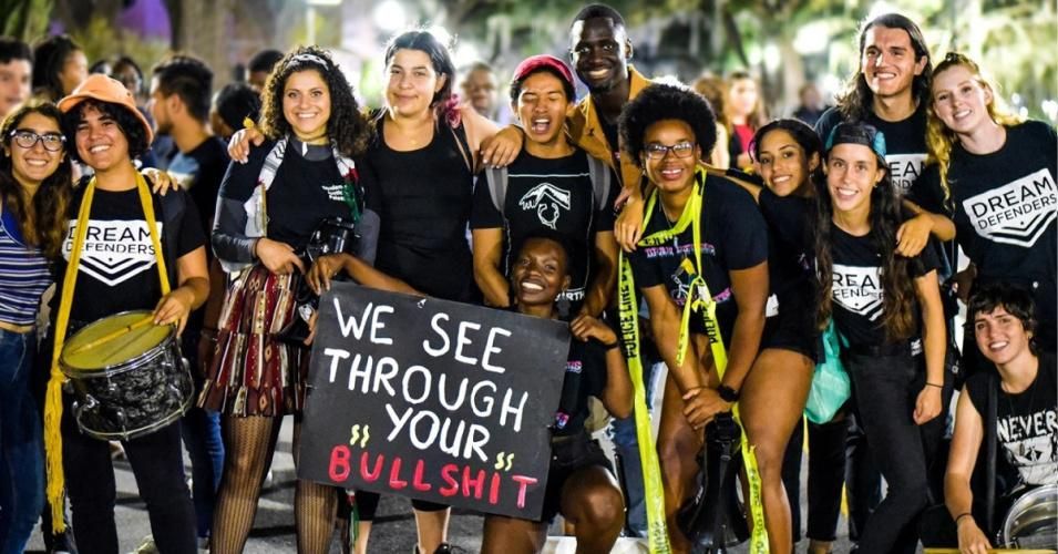 Youth organizers with Dream Defenders, March for Our Lives, Sunrise Movement, and United We Dream PAC have launched a new platform called "Count On Us." (Photo: Dream Defenders)