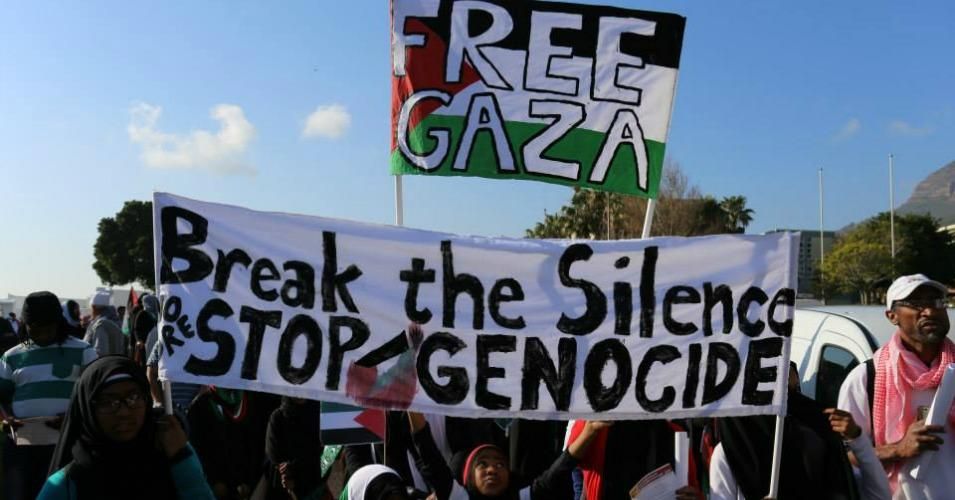 Nearly a quarter of a million people marched in Cape Town, South Africa in solidarity with Palestinians in Gaza.