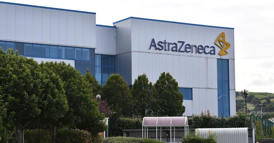 British-Swedish multinational pharmaceutical company AstraZeneca reported Thursday that its profits doubled from 2019 to 2020. (Photo: Paul Ellis/AFP via Getty Images)