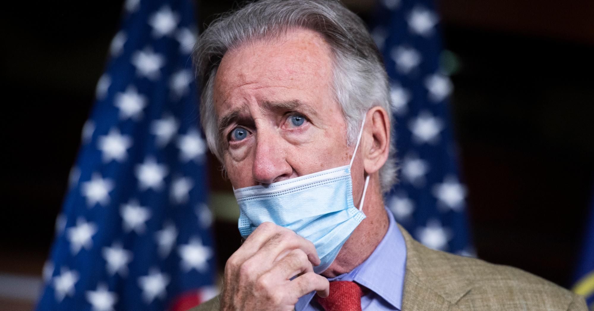Rep. Richard Neal (D-Mass.) speaks during a news conference in the Capitol Visitor Center on Friday, July 24, 2020.
