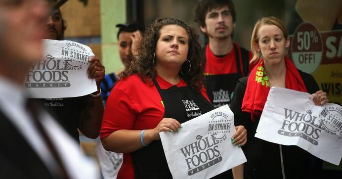 Whole Foods Market employees and union activists