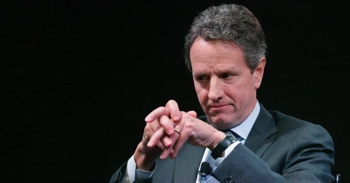Former U.S. Treasury Secretary Timothy Geithner 