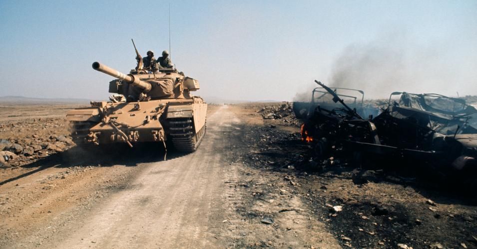 An Israeli tank 